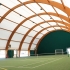 Interno struttura campi da tennis